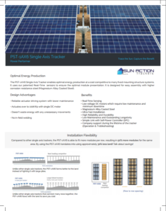 Single Axis Solar Tracker Information